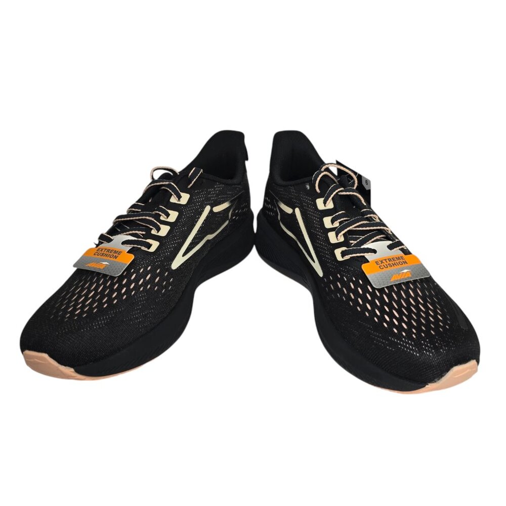 Avia Lightweight Comfort Performance Sneakers Women's Black/Tan Odor Control - Picture 9 of 11